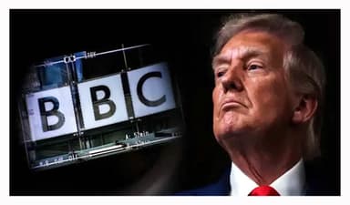 বিবিসির বিরুদ্ধে ১–৫ বিলিয়ন ডলারের মামলা করতে যাচ্ছেন ট্রাম্প!
