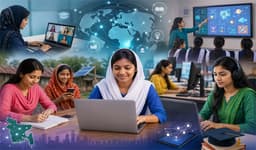 নারী শিক্ষায় প্রযুক্তির বিস্তার, বদলে যাচ্ছে শেখার ধরন