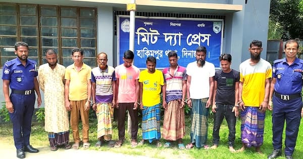 শিশু ধর্ষণের চেষ্টা: অভিযুক্ত যুবকসহ হাকিমপুরে ১১ জন আটক