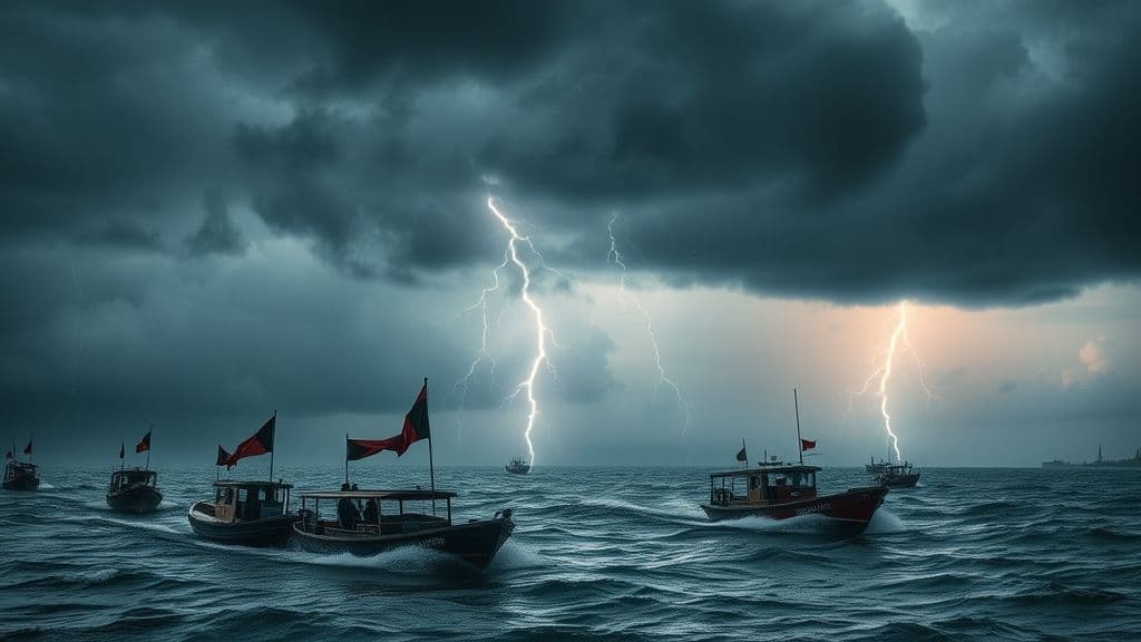 দেশের সাত অঞ্চলে ঝড়বৃষ্টির শঙ্কা, নদীবন্দরে সতর্কতা