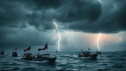 দেশের সাত অঞ্চলে ঝড়বৃষ্টির শঙ্কা, নদীবন্দরে সতর্কতা