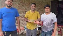 কমলগঞ্জে বিলুপ্তপ্রায় সুন্ধি কাছিম উদ্ধার