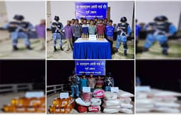 সেন্টমার্টিন ও টেকনাফে বিদেশি মদ ও পাচারপণ্যসহ আটক ১৩