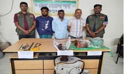 জয়পুরহাটে ট্রান্সফরমার চুরি মামলায় তিনজন গ্রেফতার, মালামাল উদ্ধার