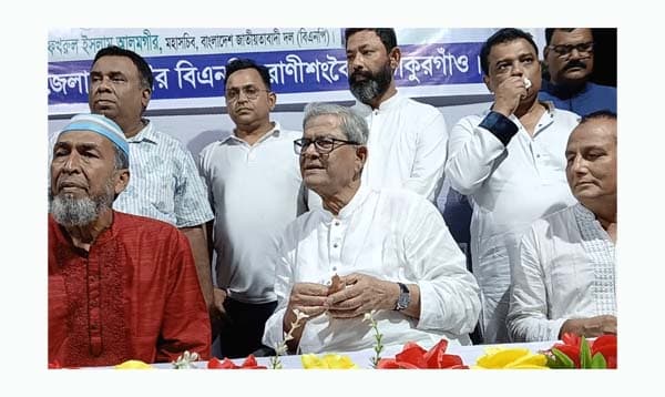 বিএনপির জুলাই সনদ সই: মির্জা ফখরুল বললেন, আরও অপেক্ষা প্রয়োজন
