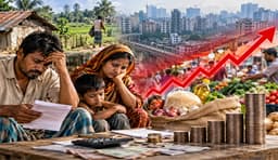 দেশের প্রায় অর্ধেক পরিবার ঋণগ্রস্ত, গ্রামে সংকট সবচেয়ে বেশি