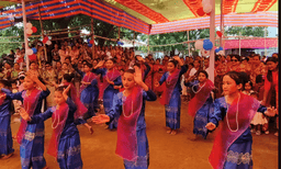 খাগড়াছড়িতে সাংগ্রাই উৎসবে প্রাণের উচ্ছ্বাস