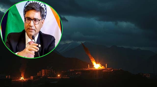 ভারত-পাকিস্তান মুখোমুখি: হামলার ব্যাখ্যা দিলেন বিক্রম মিশ্রি