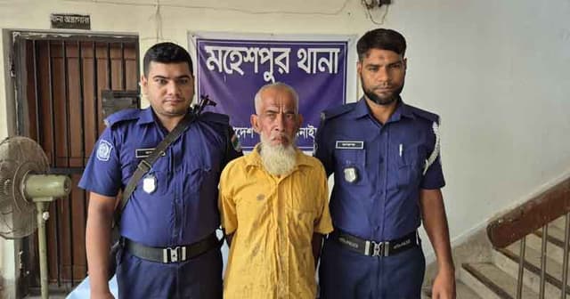 মহেশপুরে শিশুকে ধর্ষণের অভিযোগে বৃদ্ধ আটক