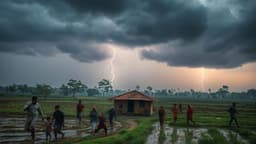 বিহারে বজ্রপাতের তাণ্ডবে ২৪ ঘণ্টায় প্রাণ গেল ১৯ জনের