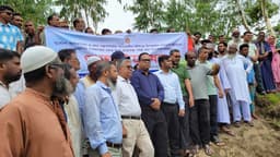 উলিপুরে খাল খনন কর্মসূচির উদ্বোধন 