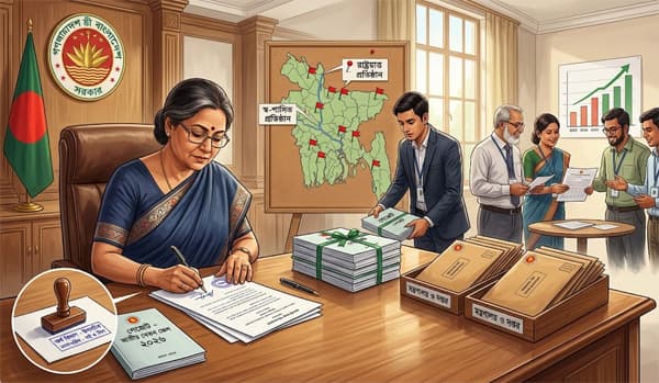 রাষ্ট্রায়ত্ত প্রতিষ্ঠানে নতুন বেতন স্কেল বাস্তবায়নে অর্থ বিভাগের চিঠি