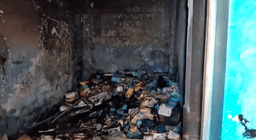 ফের ভাঙচুর ও অগ্নিসংযোগে জাতীয় পার্টির কার্যালয় ক্ষতিগ্রস্ত