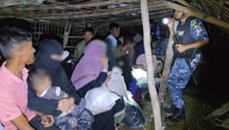টেকনাফে মানবপাচার রুখতে কোস্ট গার্ডের অভিযান, ২১ জন উদ্ধার