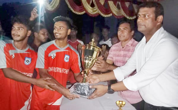 তারুণ্যের উ‌ৎসব ফুটবলে চ্যাম্পিয়ন গোয়ালন্দ পৌরসভা 