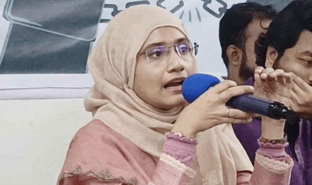 সামান্তা শারমিন বললেন ‘বাংলার ইয়াজিদ’ শেখ হাসিনা
