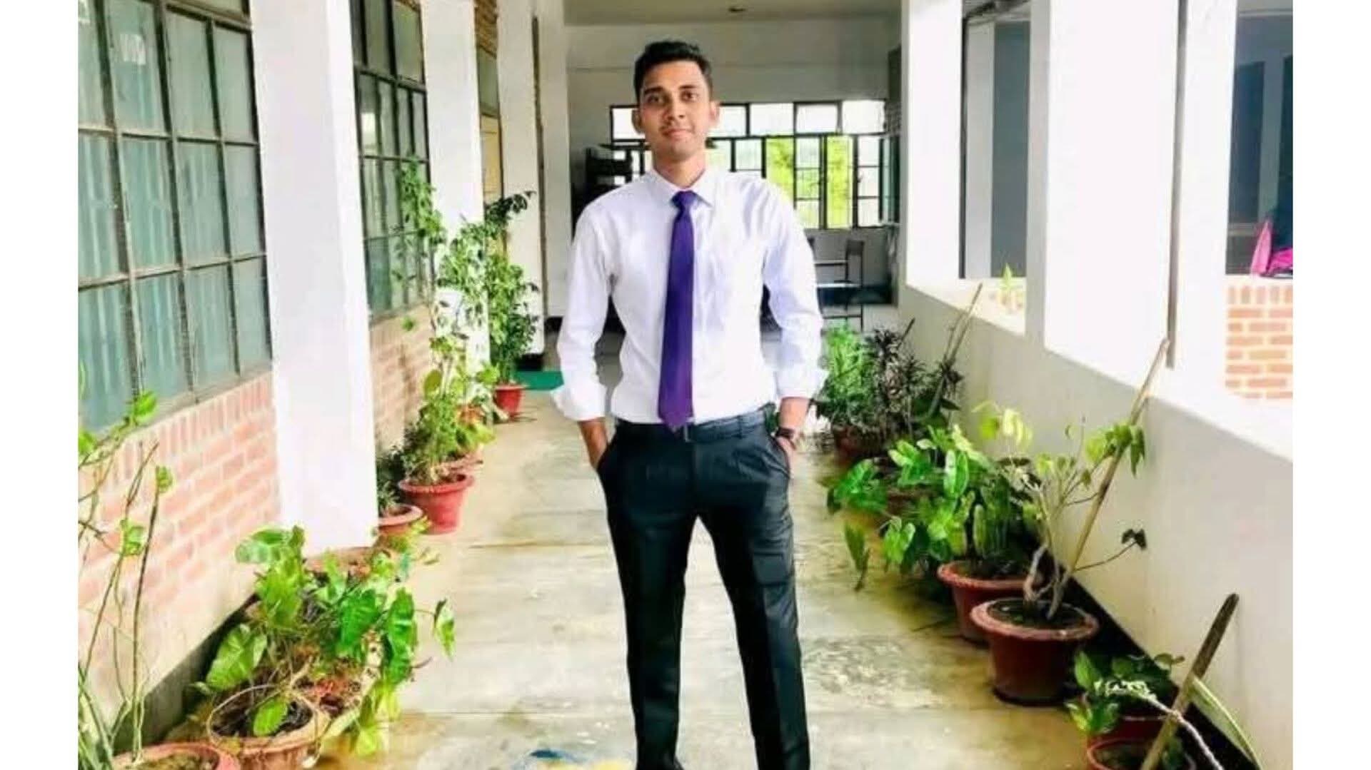 ৪৪তম বিসিএসে দেশসেরা পুলিশ ক্যাডার জুড়ীর শরীফ খাঁন