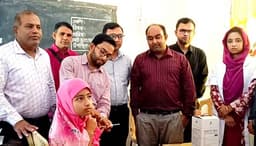 হাকিমপুরে টাইফয়েড টিকাদান কর্মসূচির উদ্বোধন 