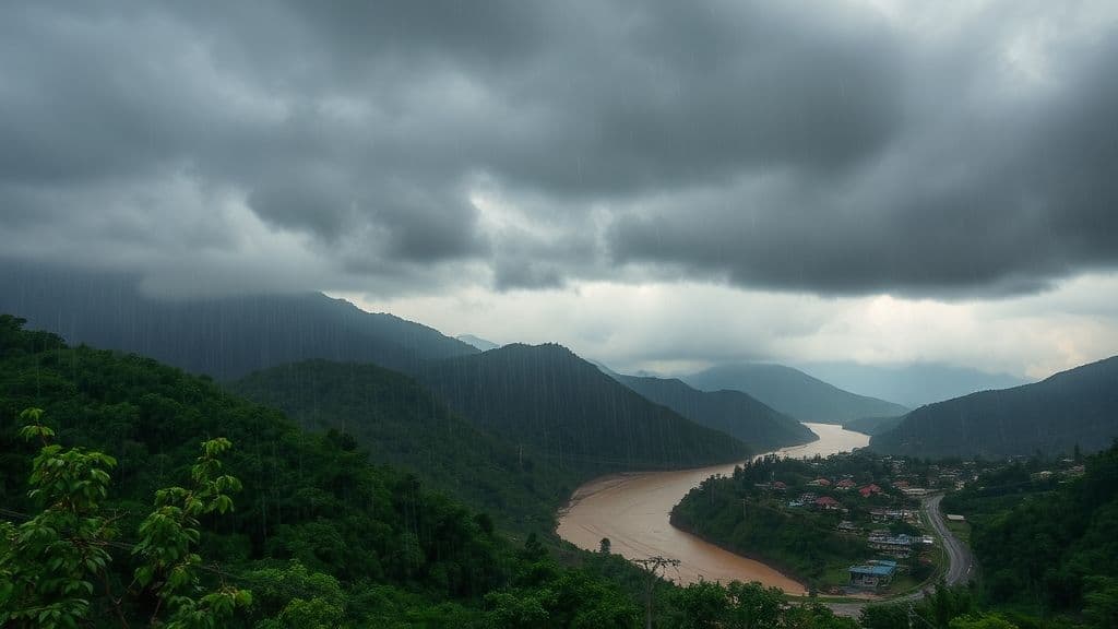 আগামী ২৪ ঘণ্টায় দেশের কিছু এলাকায় অতি ভারী বৃষ্টিপাতের সম্ভাবনা