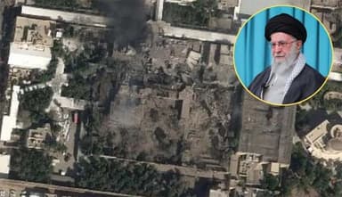 তেহরানে ইসরায়েল-যুক্তরাষ্ট্র হামলায় খামেনির প্রাসাদ সম্পূর্ণ ধ্বংস!