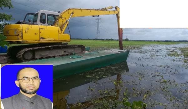 ডাসারে ফসলি জমিতে চেয়ারম্যানের ঘের তৈরির চেষ্টা! ১৪৪ ধারা জারি
