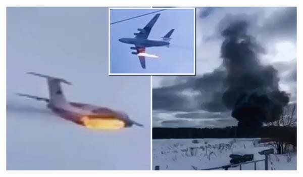 মস্কোর কাছে রুশ সামরিক কার্গো বিমান বিধ্বস্ত, নিহত ৭