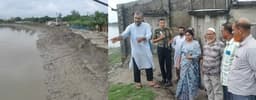 আশাশুনিতে নদী ভাঙনে চরম উদ্বেগ, বিপাকে শতাধিক পরিবার
