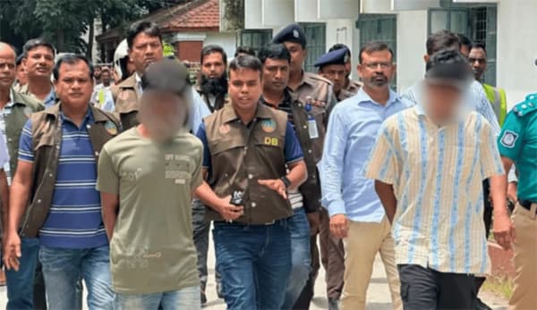 গণপতি হত্যা মামলায় দুই আসামির ডোপ টেস্টের নমুনা