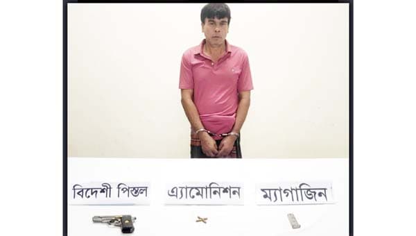 মেহেরপুরে সেনা অভিযানে অস্ত্রসহ ইমান ডাকাত গ্রেপ্তার