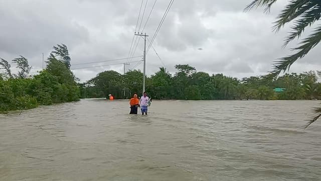 নোয়াখালীর নিম্নাঞ্চল প্লাবিত, নদী ভাঙনে শতাধিক বাড়িঘর ঝুঁকিতে