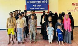 টেকনাফ উপকূলে যৌথ অভিযানে ভেস্তে গেল মানবপাচার, উদ্ধার ২৮ জন