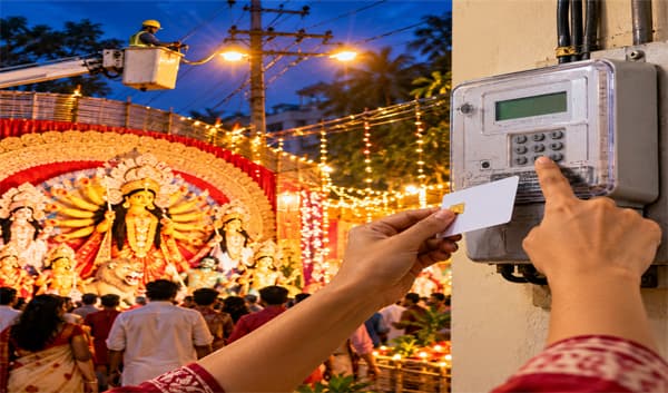 পূজার ছুটিতে বিদ্যুৎ সচল রাখতে মিটার রিচার্জের পরামর্শ ডেসকোর