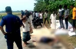আত্রাইয়ে ধান বোঝাই ভটভটি উল্টে নিহত ১, আহত ২