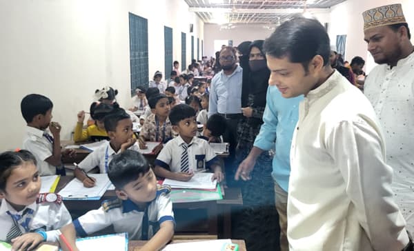 মৌলভীবাজারে কিন্ডারগার্টেন এসোসিয়েশনের কেন্দ্রীয় বৃত্তি পরীক্ষা অনুষ্ঠিত