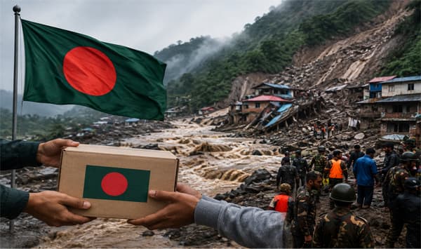 ভয়াবহ বন্যায় নেপাল, এক মিলিয়ন ডলার নিয়ে পাশে দাঁড়াল বাংলাদেশ
