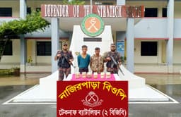 নাফ নদীতে ইয়াবা পাচারে জেলে ছদ্মবেশ, আটক দুই মিয়ানমার নাগরিক