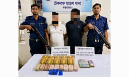 টেকনাফে ২ লাখ ৮৫ হাজার টাকাসহ ৭০ হাজার পিস ইয়াবা জব্দ, গ্রেপ্তার- ২