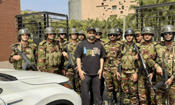 জীবনে প্রথমবার ভোট দিলেন তামিম ইকবাল