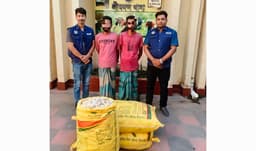 শ্রীমঙ্গলে শুল্ক ফাঁকি দিয়ে আনা ভারতীয় রসুন উদ্ধার, গ্রেপ্তার ২