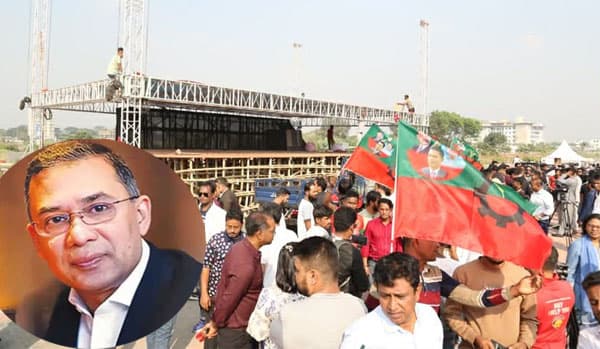 তারেক রহমানের স্বদেশ প্রত্যাবর্তন: ঐতিহাসিক সংবর্ধনার প্রস্তুতি ঢাকায়