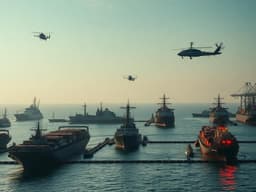 ইরানের বন্দর ঘিরে মার্কিন অবরোধ শুরু