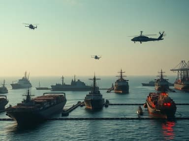 ইরানের বন্দর ঘিরে মার্কিন অবরোধ শুরু