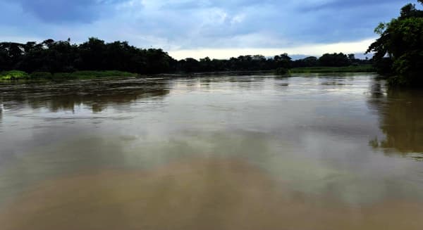 গোমতী নদীর রক্ষাবাঁধে ঘূর্ণীপাক, ভাঙনের শঙ্কা