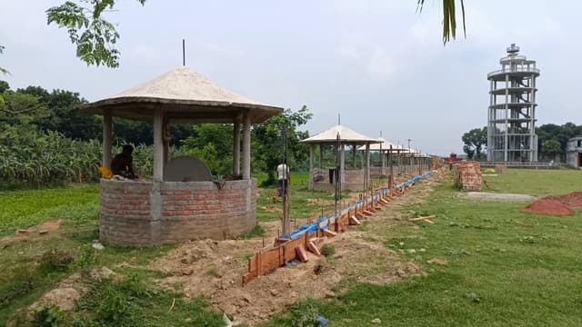 শেখ মুজিবের ম্যুরাল বানিয়ে আ’লীগ নেতার ভৈরব নদীর ৫০ বিঘা জমি দখল!