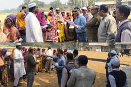 পাঁচবিবিতে ধানের শীষ প্রতীকের গণসংযোগ