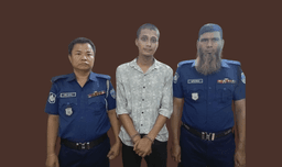 পানছড়িতে পলাতক আসামী বিজয় বড়ুয়া গ্রেফতার