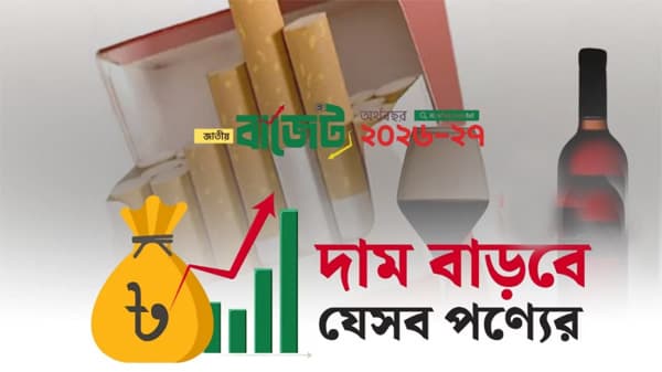 আসছে বাজেটে বাড়তে পারে যেসব পণ্যের দাম
