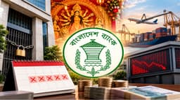 ২০ অক্টোবর থেকে ব্যাংক-শেয়ারবাজার বন্ধ