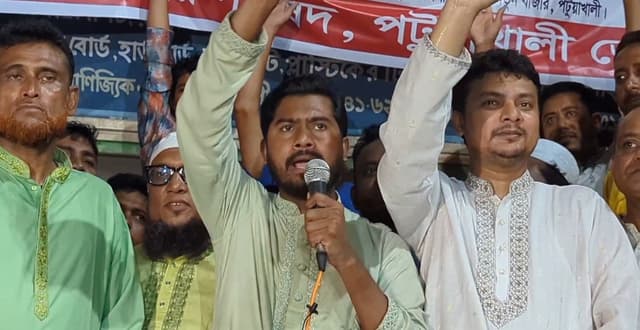পটুয়াখালী-১ আসনে গনঅধিকার পরিষদের প্রার্থী শহিদুল ইসলাম ফাহিম