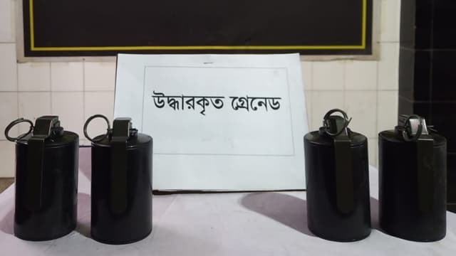 যাত্রাবাড়ীতে গ্রেনেড সদৃশ বিস্ফোরকসহ যুবক গ্রেপ্তার